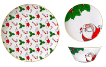 Cargar imagen en el visor de la galería, Vajilla Santa (Set de 3 platos)