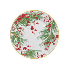 Cargar imagen en el visor de la galería, Vajilla Navidad Verde (Set de 2 platos)