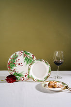 Cargar imagen en el visor de la galería, Vajilla Navidad Verde (Set de 2 platos)