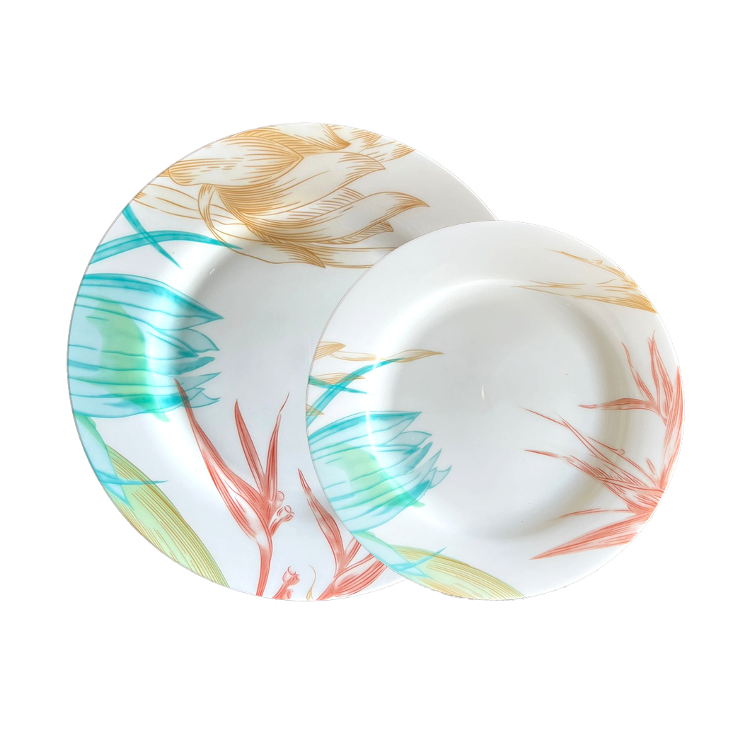 Vajilla Paraiso (Set de 2 platos)