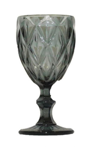 Set 6 Copas Mosaico Humo 8 oz