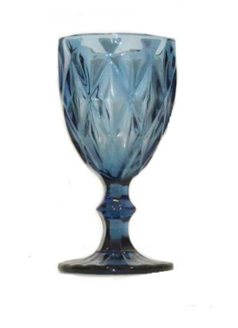 Set de 6 Copas Mosaico Azul 8 oz